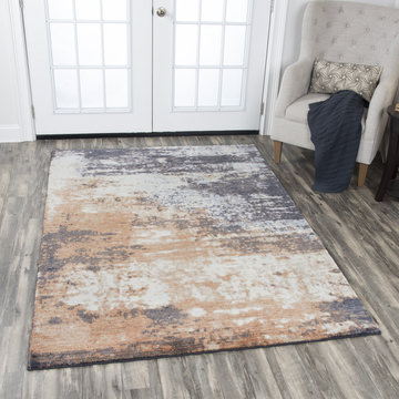 Gossamer Copper/Grey Area Rug - 9′0″ X 12′0″