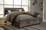Dylan King Panel Bed - Grey thumbnail 2
