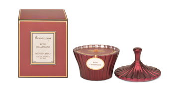 Rose Champagne Luxe Lidded Jar Candle - 7 oz