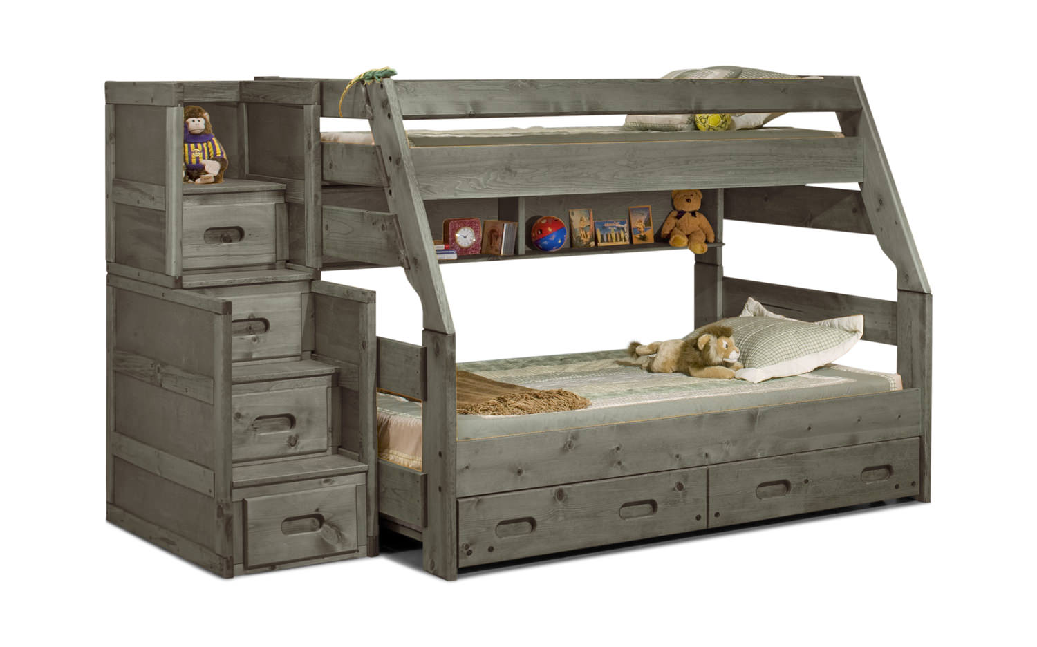 Bunkhouse High Sierra T/ F Bunk Bed With | HOM Furniture