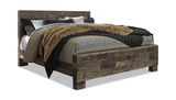 Dylan King Panel Bed - Grey thumbnail 1
