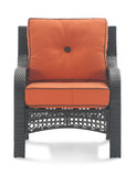 Lakewood 4 Piece Wicker Patio Set thumbnail 6
