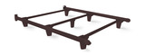 Embrace Queen Bed Frame - Brown thumbnail 1