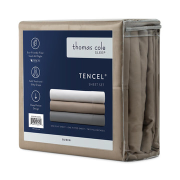 Tencel Twin XL Sheet Set - Sandstone
