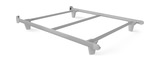Embrace Twin Bed Frame - White thumbnail 1