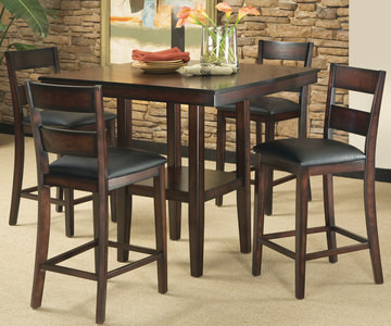 Pendleton Counter Table With 4 Stools