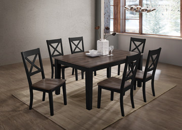 À La Carte Dining Table With 4 Chairs