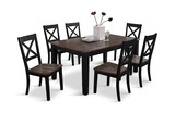 À La Carte Dining Table And 4 Chairs - Black thumbnail 1