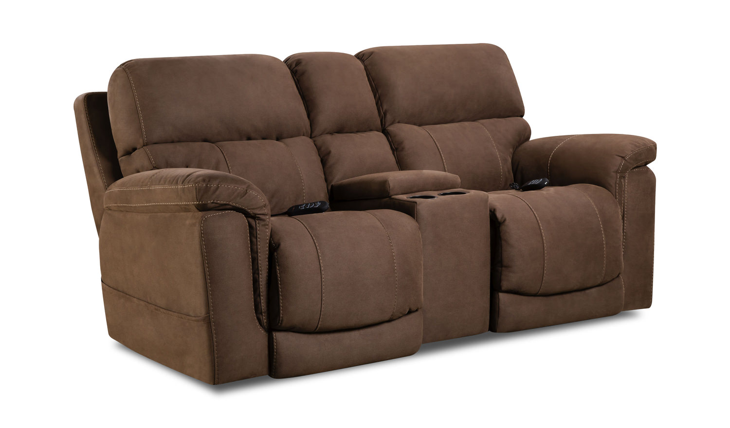 Payson Power Reclining Loveseat With Console Hom Furniture