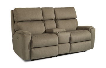 Cashmere Power Reclining Loveseat