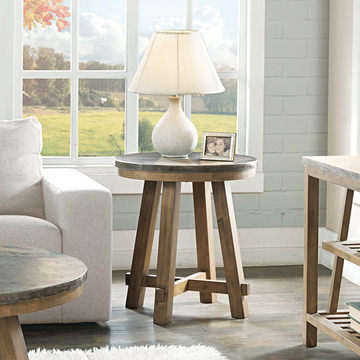 image Weatherford Round Chairside Table