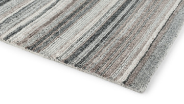 Cascade Grey Stripe 3′6″ X 5′6″ Area Rug