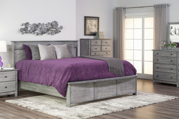 Viera Grey Area Rug - 5′3″ X 7′7″