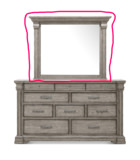 Cascade Mirror - Buff Grey thumbnail 3