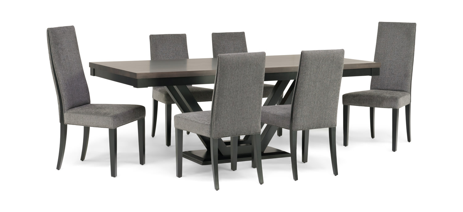 7 piece dining set contemporary denali piece dining set by dinec gabberts 7 piece dining set contemporary denali piece dining set by dinec gabberts