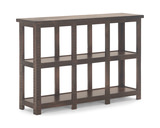 Clyde 52″ Bookcase - Barn Brown thumbnail 1