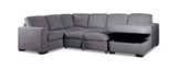 Louden Sleeper Sectional With Storage Chaise - Right Arm Facing Chaise thumbnail 3