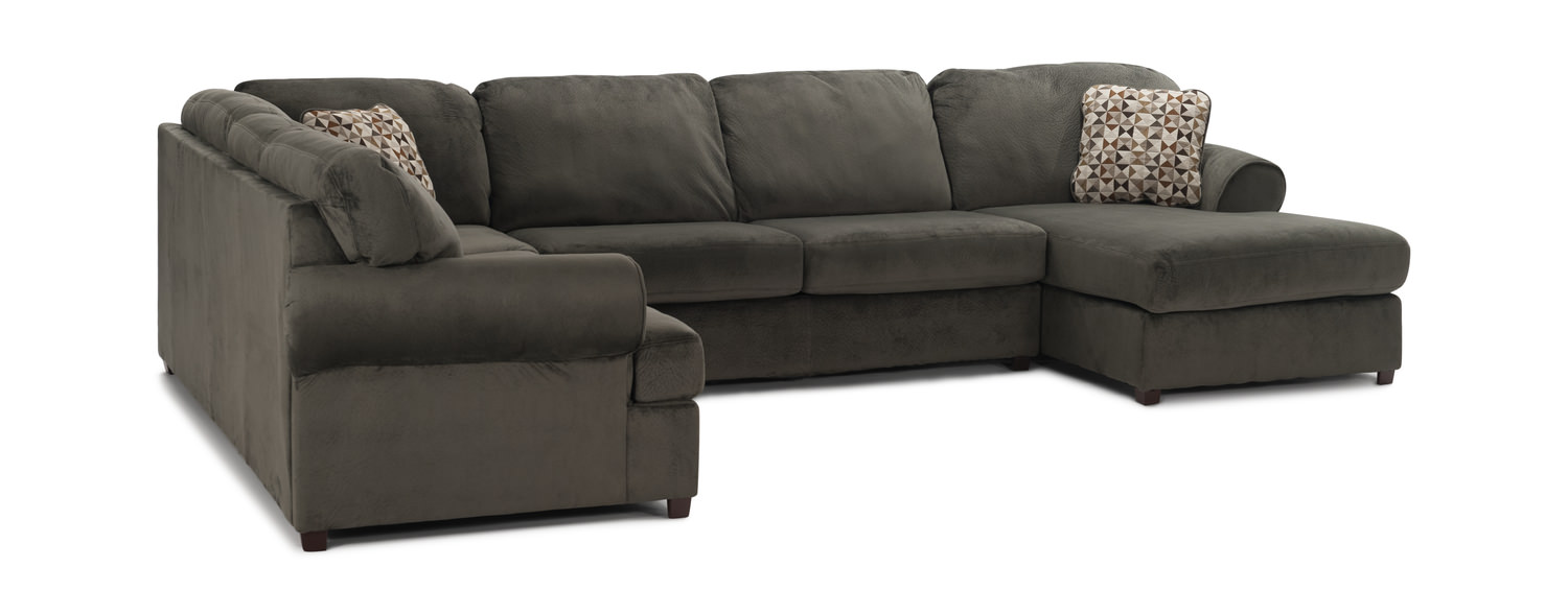 Coach 3 Piece Sectional HOM Furniture