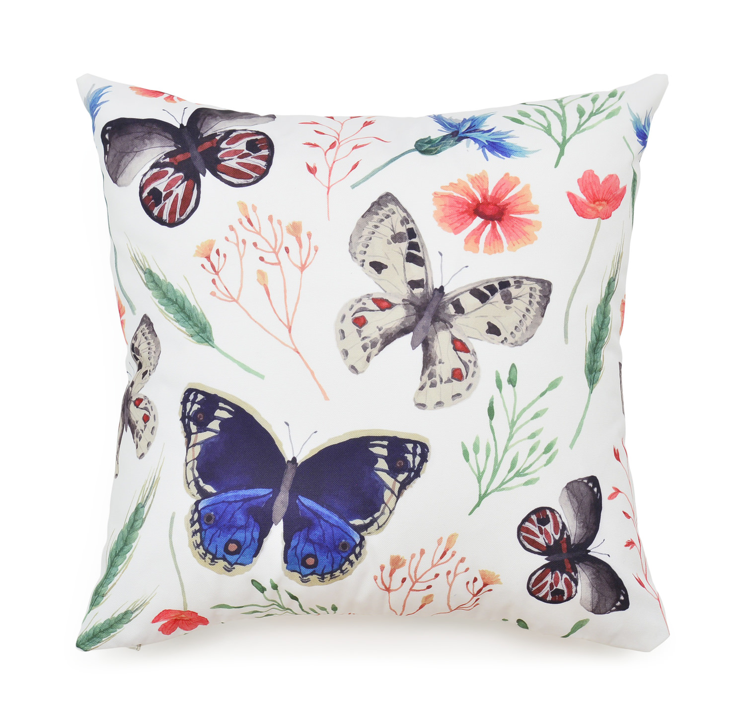18″ Butterflies Pillow by Thomas Cole | HOM Furniture