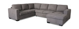 Louden Sleeper Sectional With Storage Chaise - Right Arm Facing Chaise thumbnail 1