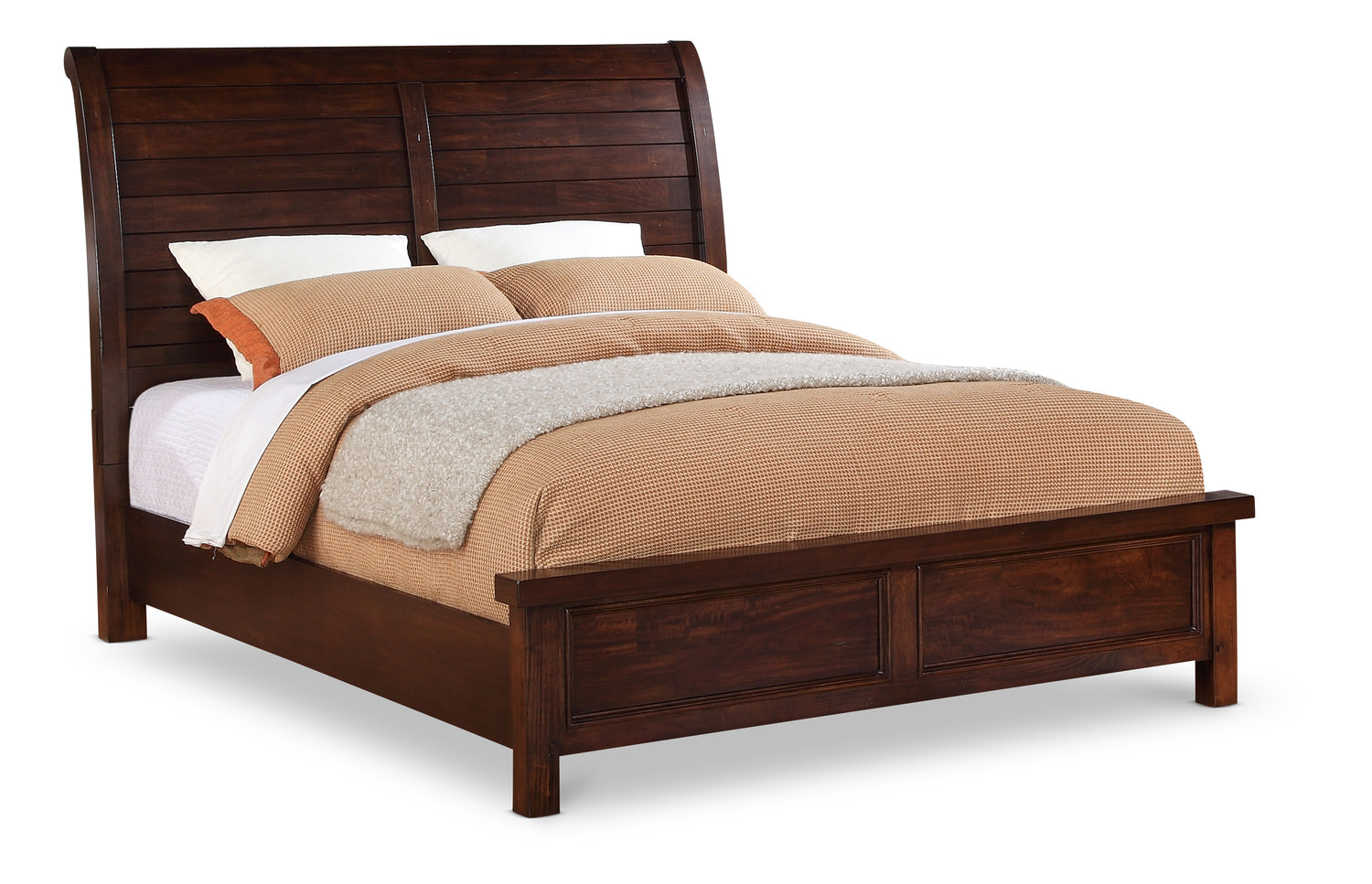 Delray Sleigh Bed  by Thomas Cole Designs HOM Furniture