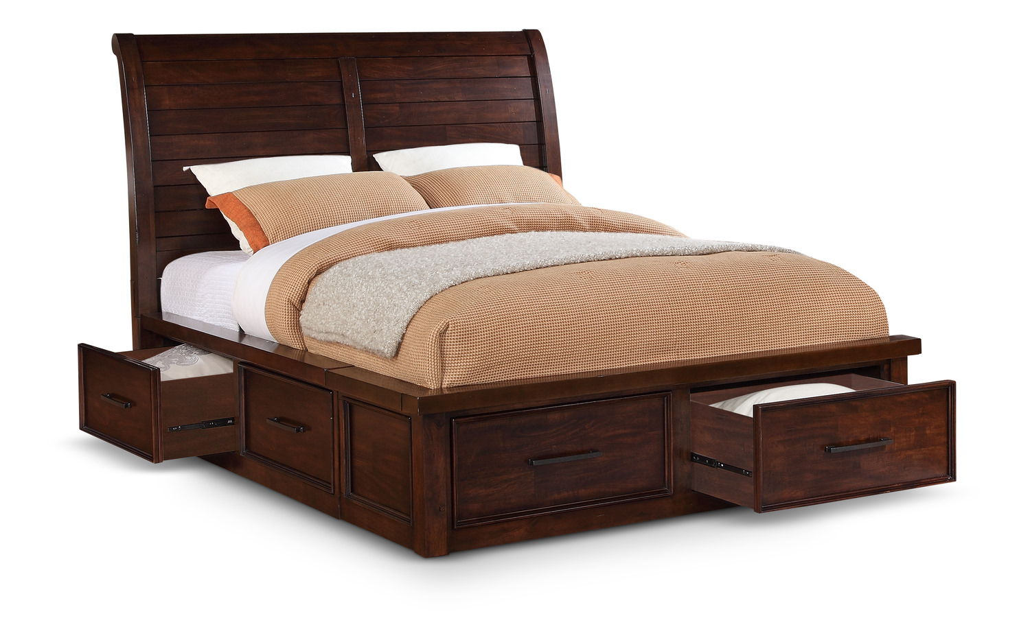 Кровать подростковая «Wooden Bed-2»