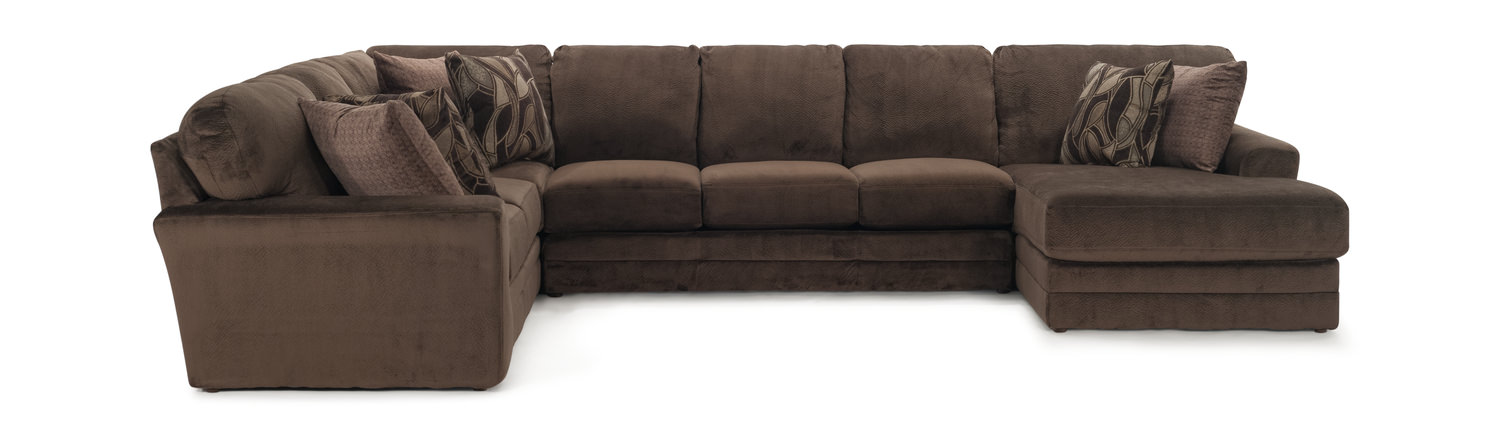 rainier 3 piece sectional | hom furniture