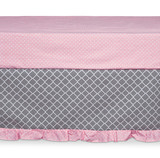 Chevron Crib Bedding - Cotton Candy thumbnail 5