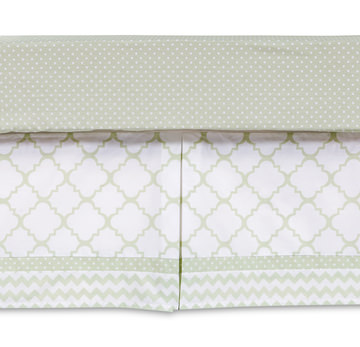 Sea Foam Crib Bedding