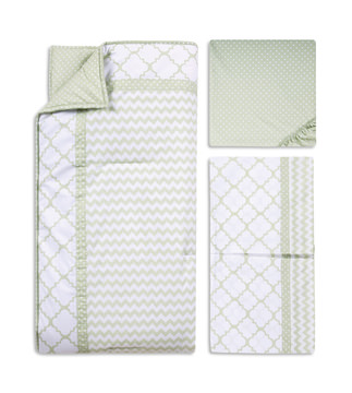 Sea Foam Crib Bedding