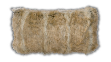 image 14″ Canadian Stone Fox Fur Pillow