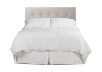 Avery Full Upholstered Headboard - Light Grey