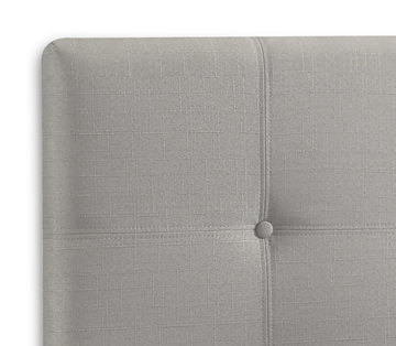 Avery Full Upholstered Headboard - Light Grey