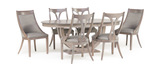 Simonne II Oval Dining Table With 4 Side Chairs And 2 Host Chairs thumbnail 1
