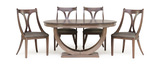Simonne II Oval Table With 4 Side chairs thumbnail 2