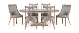 Simonne II Oval Dining Table With 4 Side Chairs And 2 Host Chairs thumbnail 2
