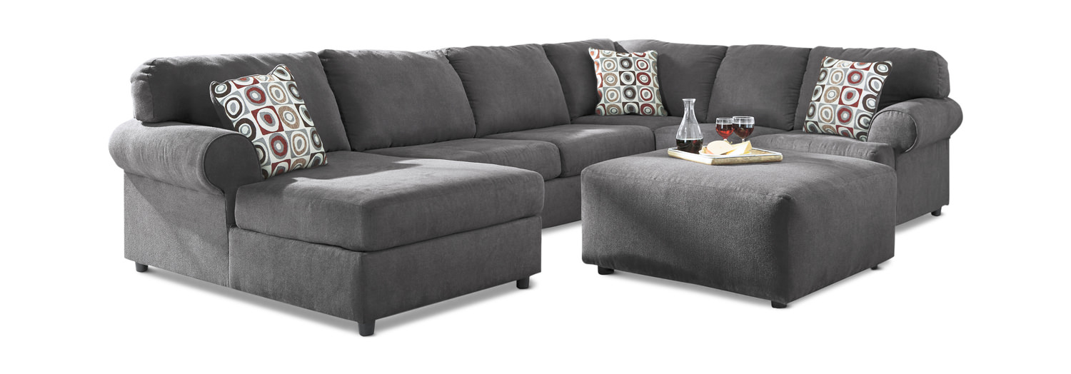 Jayce 3 Piece Sectional With Ottoman Jayce 3 Piece Sectional With Ottoman
