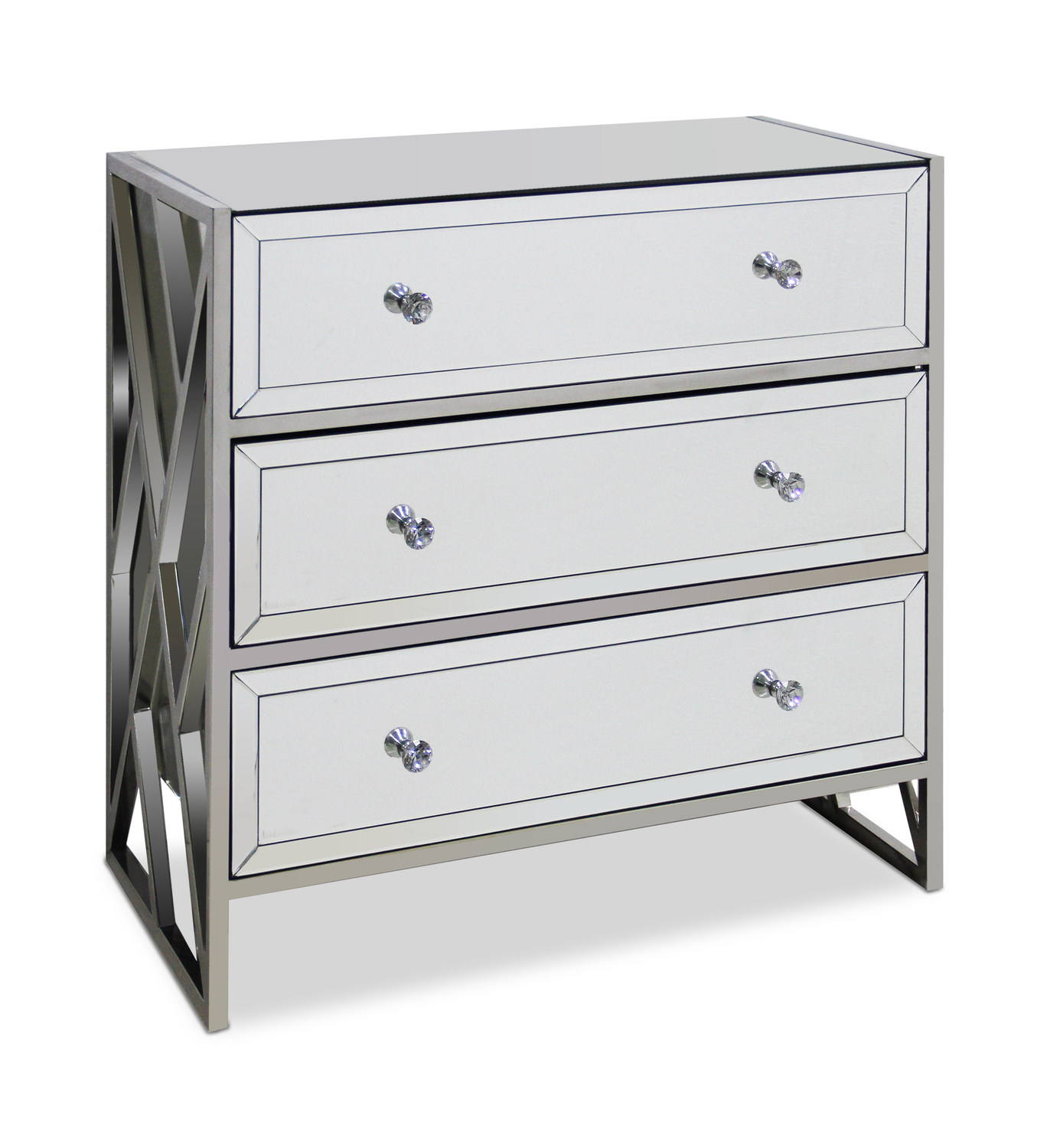 mirrored chest of drawers sale