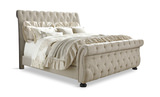 Vienna Upholstered Queen Bed thumbnail 1
