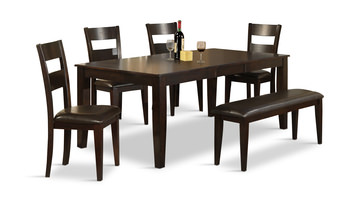 image Lincoln Table With 4 Chairs And Bench