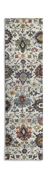 Andorra Cream Area Rug - 2′3″ X 8′0″