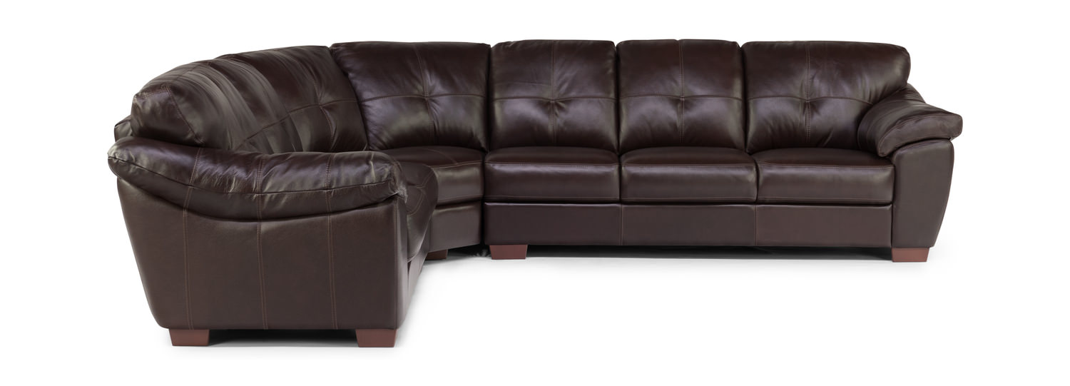 Phoenix 3 Piece Leather Sectional By Thomas Hom Furniture Phoenix 3 Piece Leather Sectional Right Arm Facing Sofa