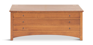 Harvey Ellis Rectangular Storage Coffee Table