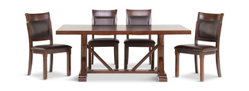 Woodsman Table With 4 Side Chairs