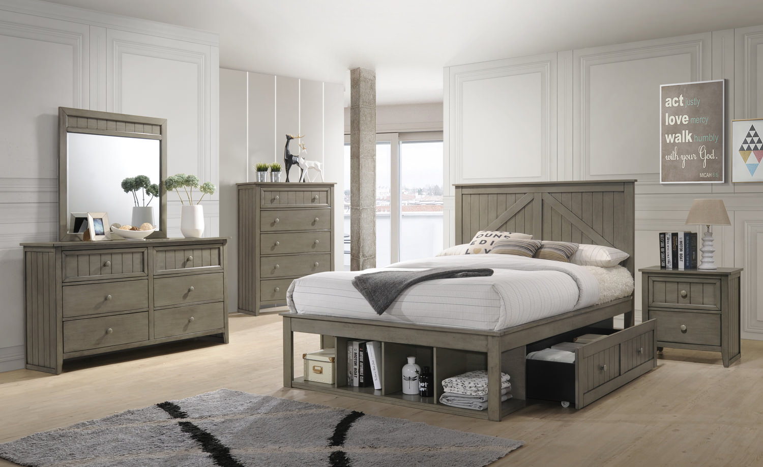 Prairie Storage Bedroom Suite