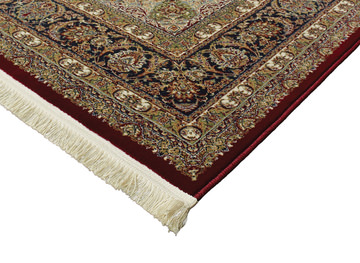 Masterpiece Medallion Red Area Rug - 5′3″ X 7′6″