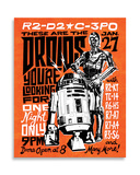 Droids Poster Canvas Art thumbnail 1