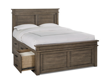 River Falls Queen Captains Bed