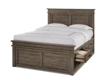 River Falls Queen Captains Bed