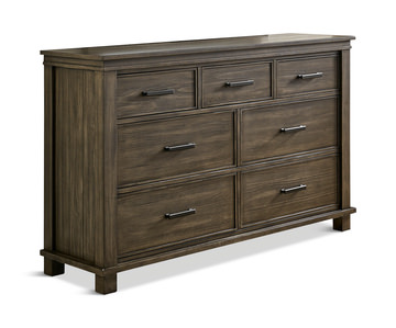 AAmerica Westlake Transitional 10-Drawer Dresser with Felt Lined Top Drawers, SuperStore